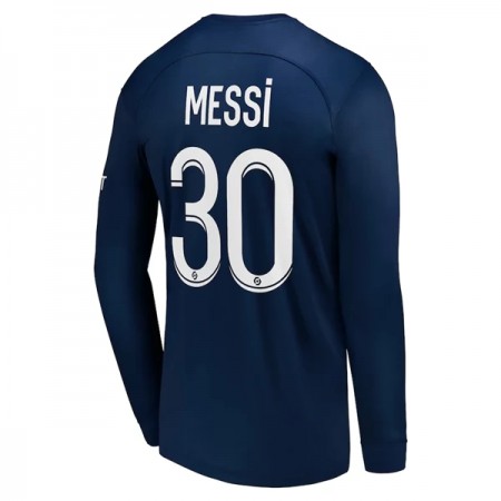 Virallinen pelipaita Paris Saint-Germain Messi 30 Koti 2022-23 Pitkähihainen - Miesten